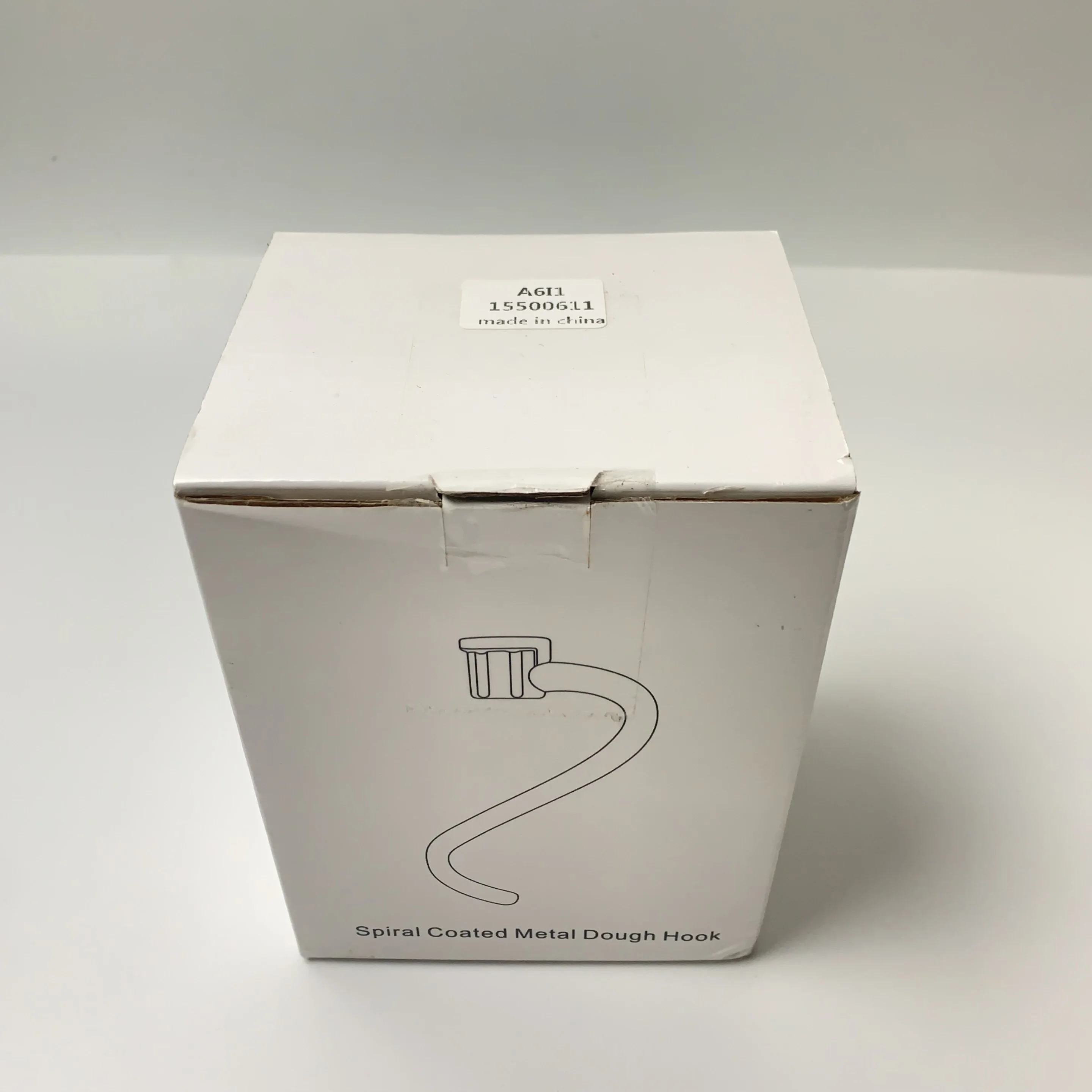 

CNBTR White Spiral Coated Dough Hook KV25G0X Replacement for 5-6QT