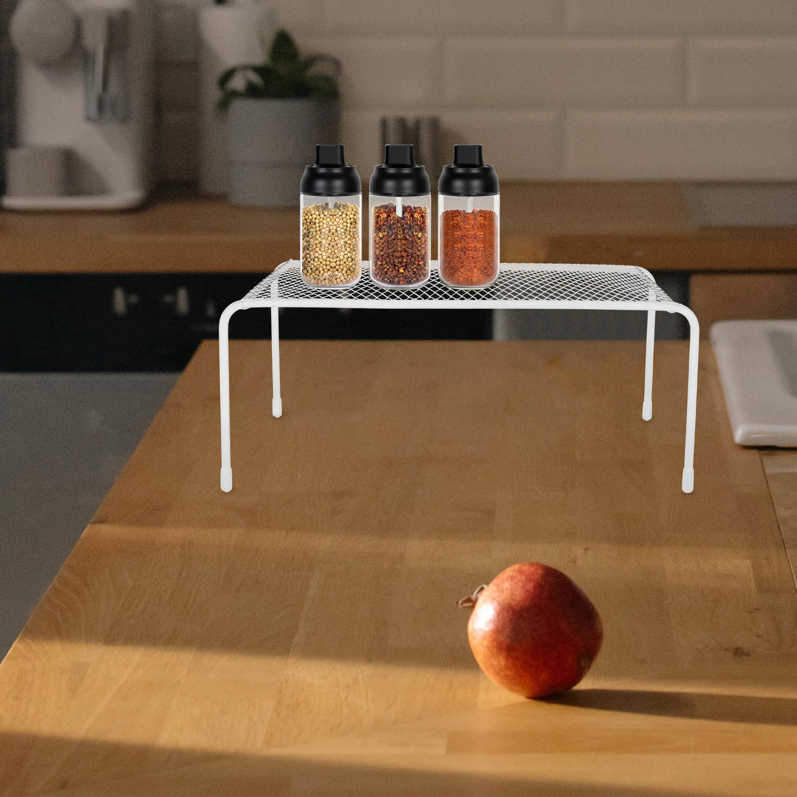 

Double-layer Metal Bowl Rack Dish Drying Racks for Kitchen Counter Iron Plate Organiser Draining