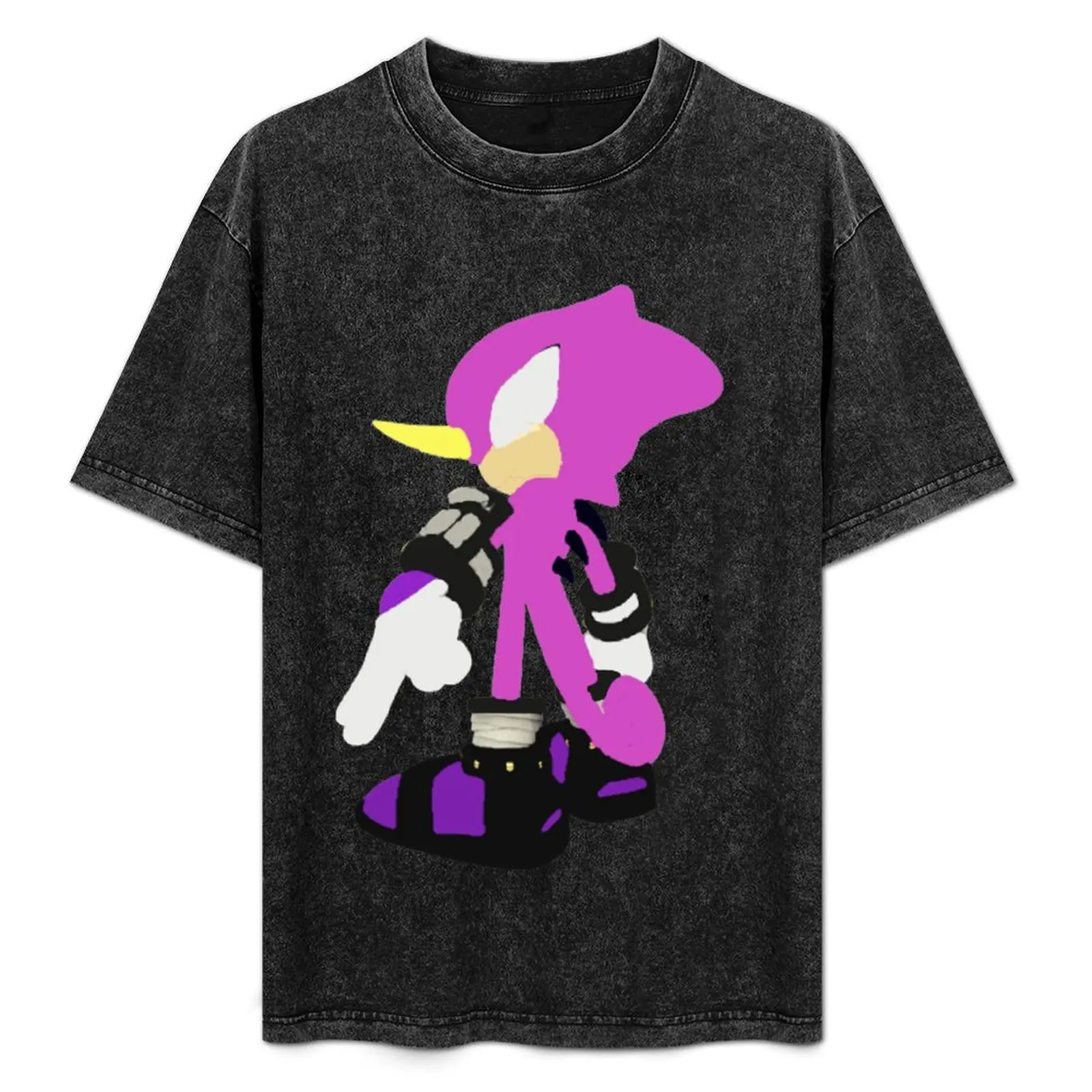 Espio The Chameleon T-Shirt anime clothes boys whites summer top T-shirts for men cotton