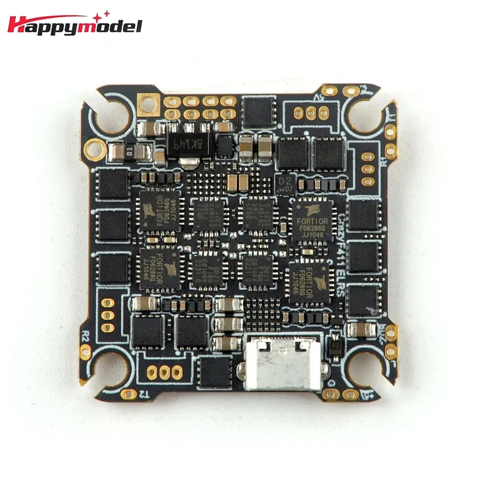 Imagem -04 - Happymodel-controlador Betaflight para Drone Fpv 4in Blheli_s 24s 2.4ghz Elrs 20a Esc Receptor Crsf