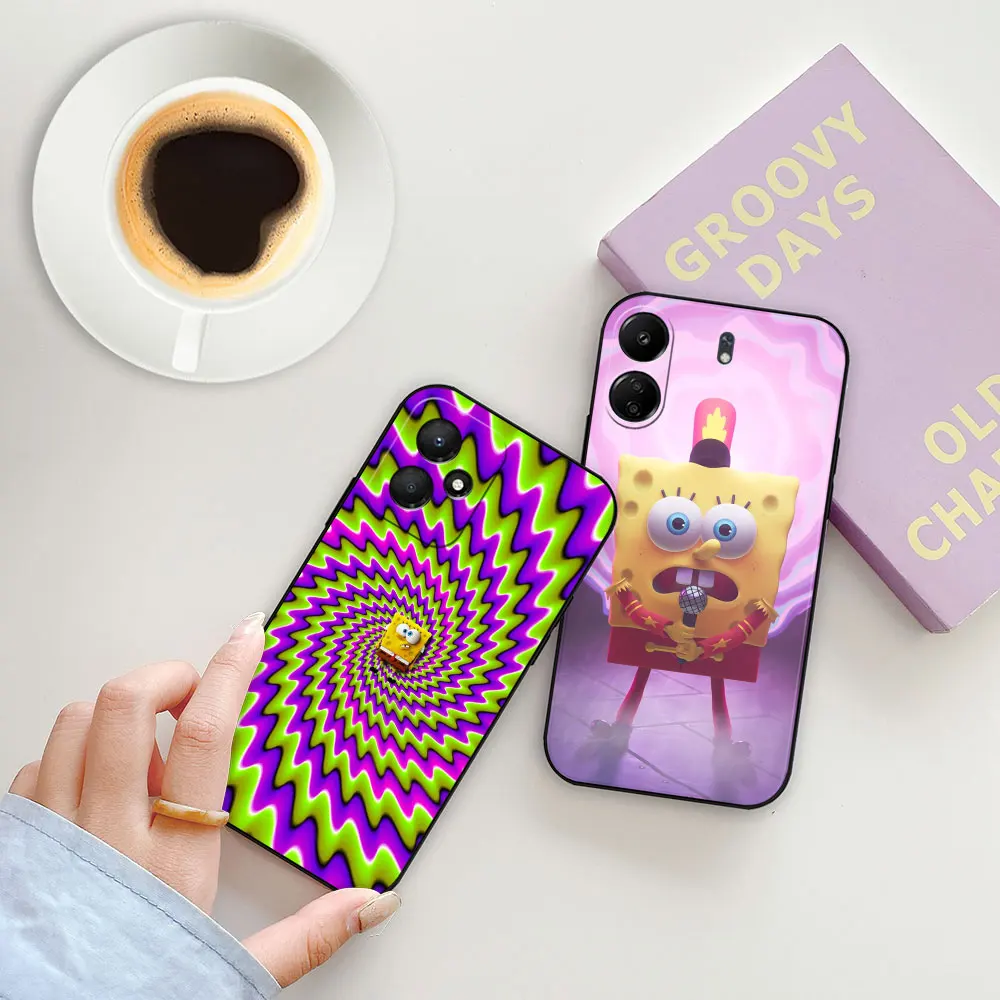 Anime S-Spongebob Patrick Star Phone Case For Infinix HOT 9 10 10I 10S 11 11S 12 12I 20 20I 20S 30 30I ZERO X 20 30 Case Funda