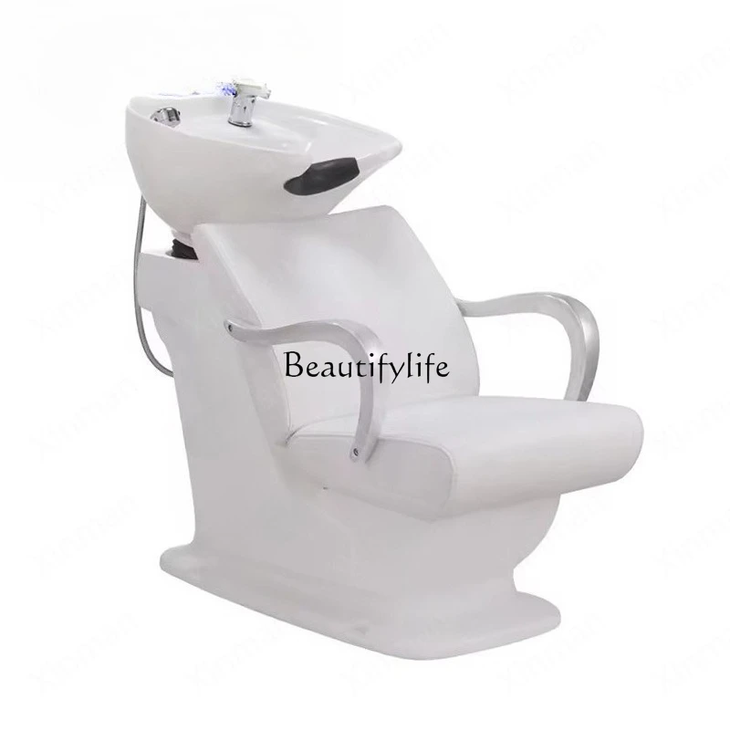 

03.*Modern Beauty Shop Salon Shampoo Chair Multifunctional Thai Water Circulation