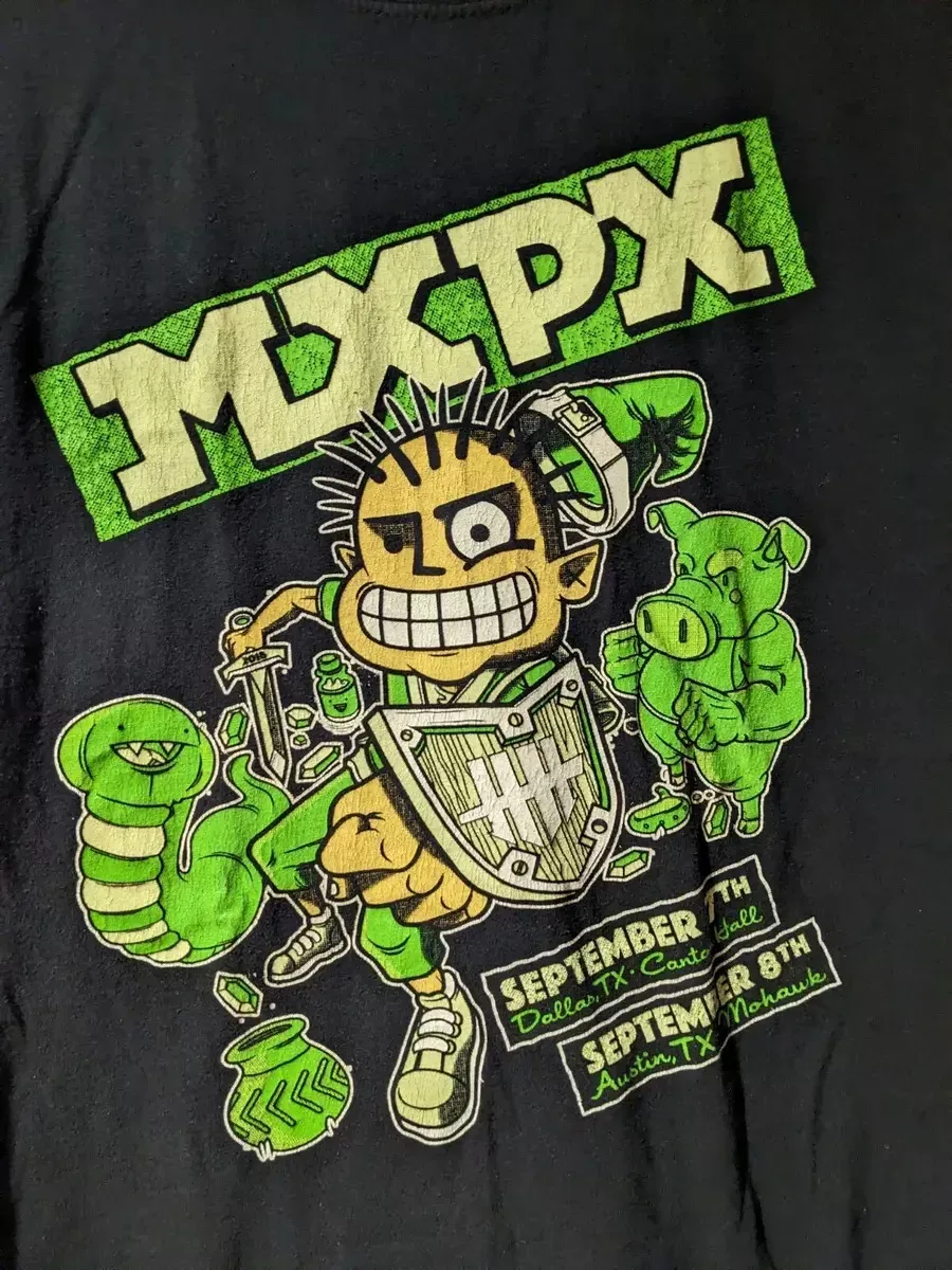 Kaus band เพลง mxpx unisex ผ้าฝ้าย TEE ขนาด S ถึง5XL GC2250