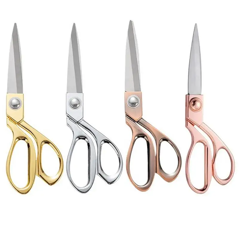 Professional Tailor Scissors Vintage Sewing Scissors Stainless Steel Tailor Shears for Fabric Clothes Needlework Cutter DIY Tool