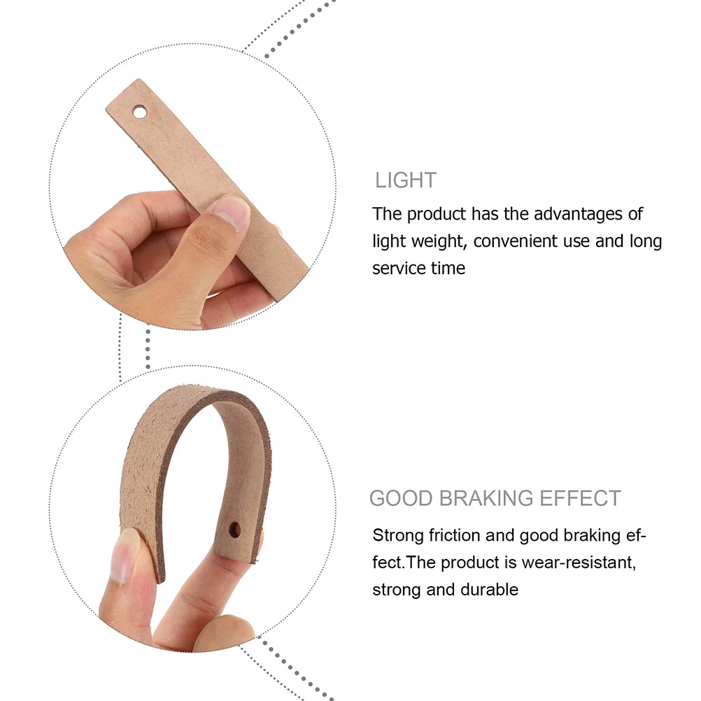 

3pcs Thickened Wear resistant Brake Pads for Indoor Cycling Bike Professional Fitness Equipment Stable Installation Safe Use