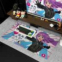 CSGO Akihabara Accept Neo Noir Mouse Pad Xxl Computer Large Size Mousepad Non-slip Gamer Keyboard Mausepad 90x40cm HD Deskmat