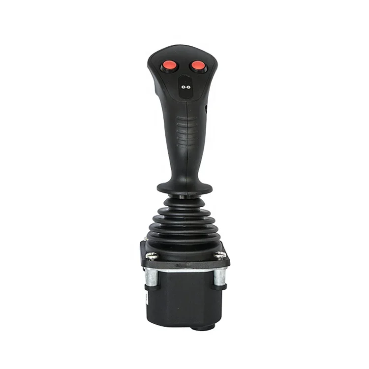 

Various Types Handle Excavator Crane Spare Parts Controller 2 Axis Industrial Joystick