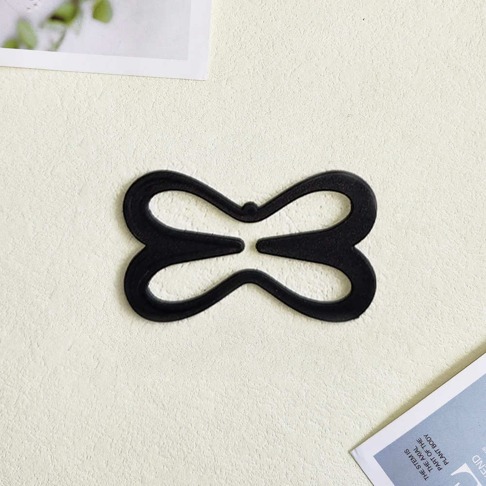 Multiple dragonfly shaped invisible underwear anti slip buckles, cross shoulder strap buckles, bra invisible buckles image 6