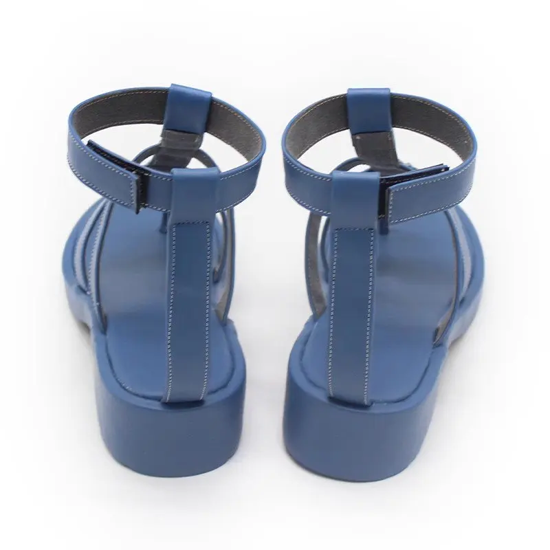 Costumes de Cosplay Anime Sazanami Jaguar pour Hommes, Chaussures Personnalisées, Accessoires en Cuir PU, Sandales pour Halloween, Carnaval, ixde Noël