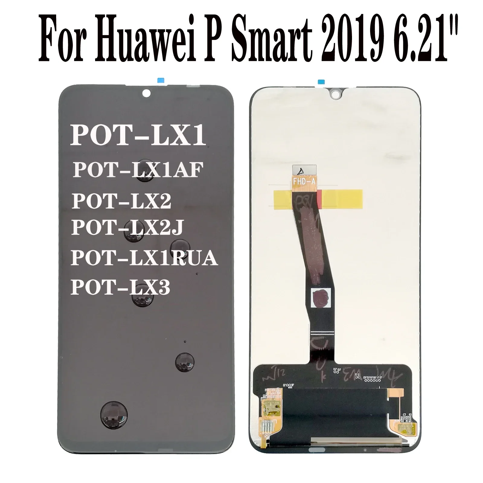 

Original For Huawei P Smart 2019 POT-LX1 LX2 LX3 AL00 LCD Display Touch Screen