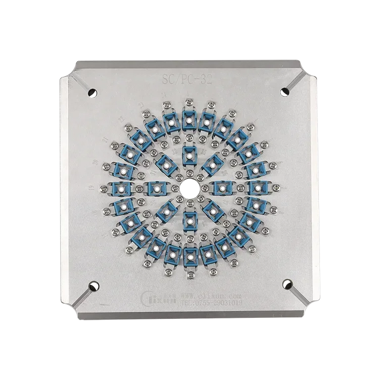 Price Fiber Optic 32 Hole Connector Sc Upc Polishing Fixture Fiber Optic Polishing Jig Polishing Plate