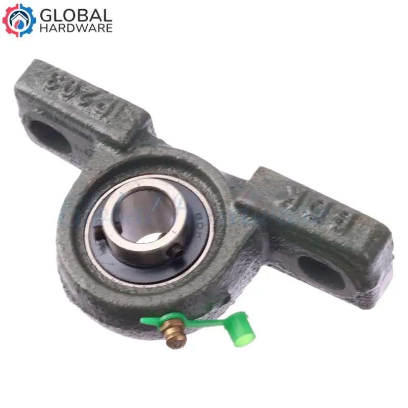 ตลับลูกปืน UCP203 ใช้สำหรับอุปกรณ์อุตสาหกรรมที่มีน้ำหนักมากในเครื่องจักรกลการเกษตร