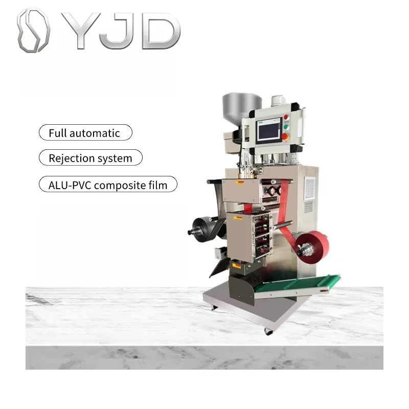 Strip Packing Machine High Capacity Automatic Double Soft Aluminum Fil Film Packaging Packing Machine for Plastic Bags
