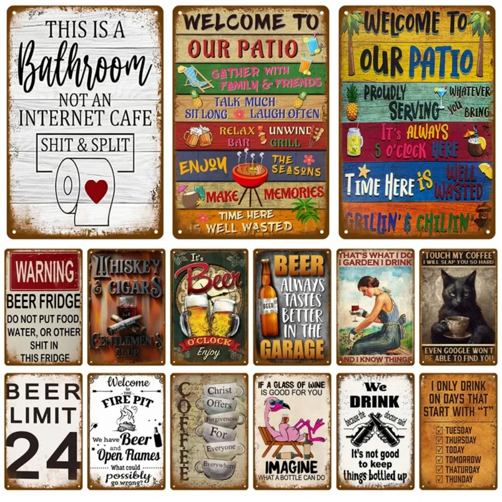 Aluminum Metal Sign, 