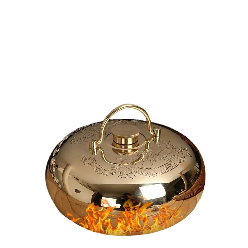 Pure Copper Antique Old-Fashioned Warm Feet Warm Belly Artifact Bed Warm Feet Hot Water Bag Water Injection Hand Warmer