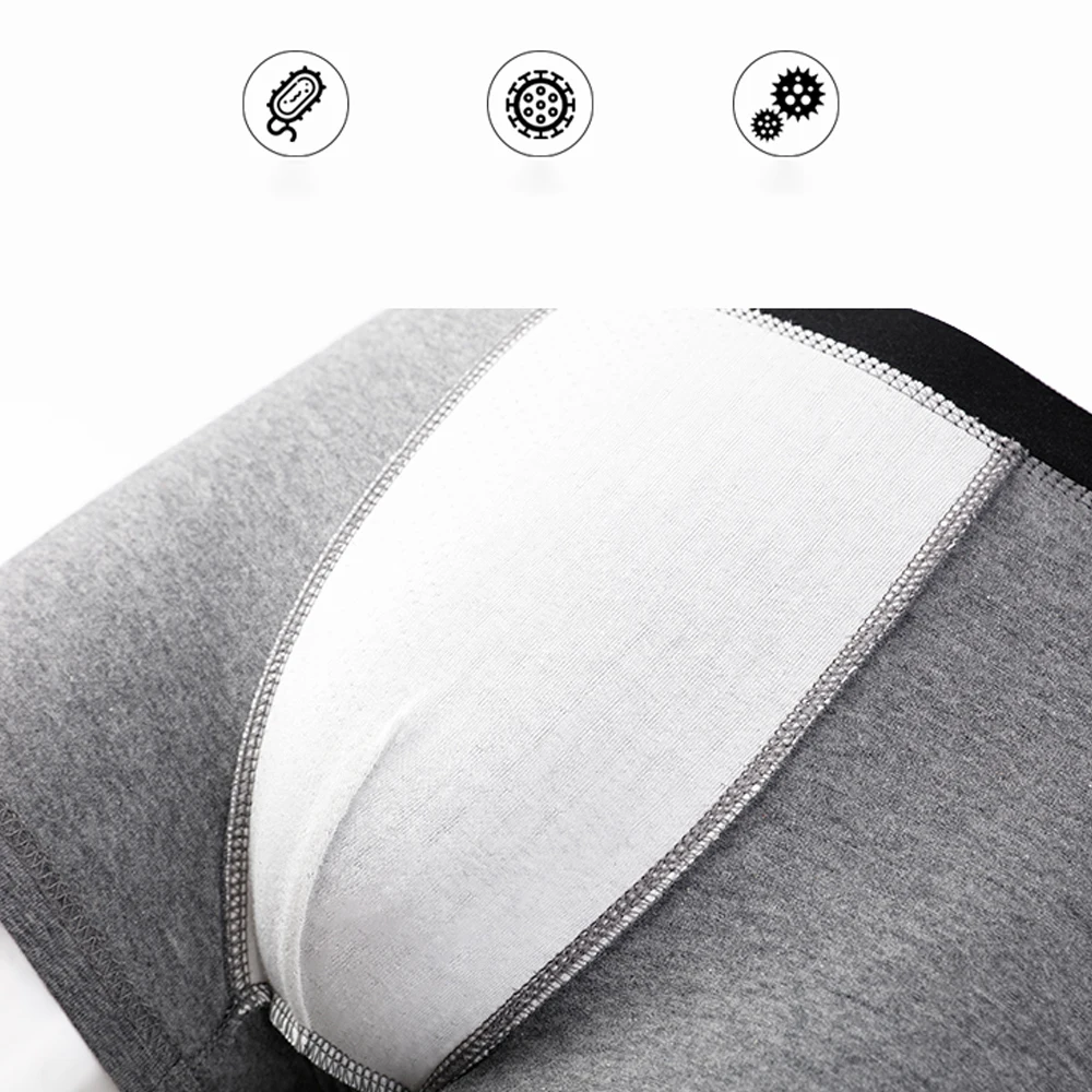 Boxer Male Panties Men\'s Underwear Boxers Breathable Sexy Man Boxer Solid Underpants Comfortable Boxershorts Lot L-4XL