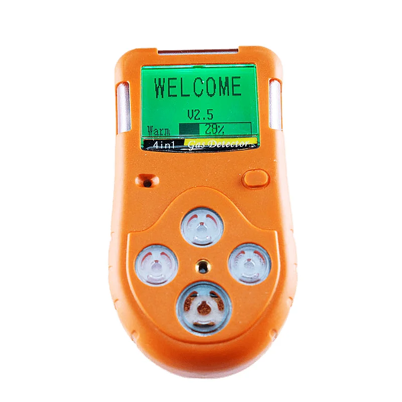 Smart Sensor CO2 O2 H2S LPG Multi 4 Gas Analyzers Portable 4 In 1 Infrared Liquefied Gas Leak Detector