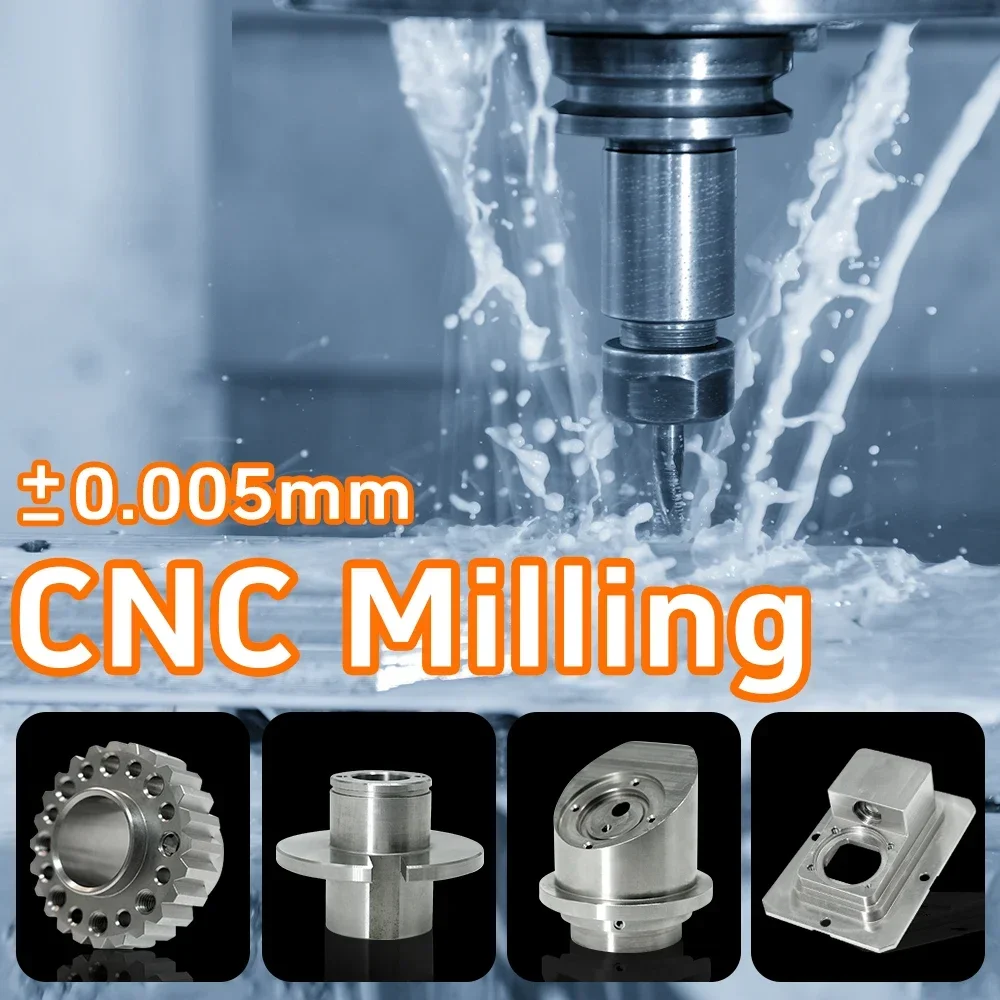 Custom Aluminum Alloy CNC Machined Auto Parts High Precision Milling Turning Components for Vehicle Applications