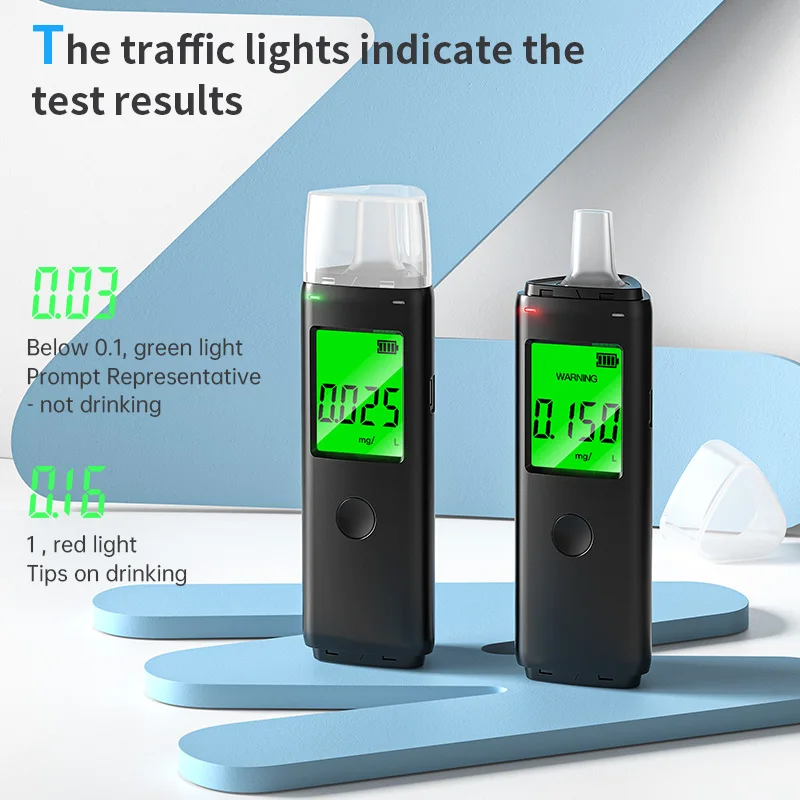 HM-01 Digital Breathalyzer Alcoholmeter Home/Personal Use Digital Alcotester Breath Alcohol Tester Perfect Gift