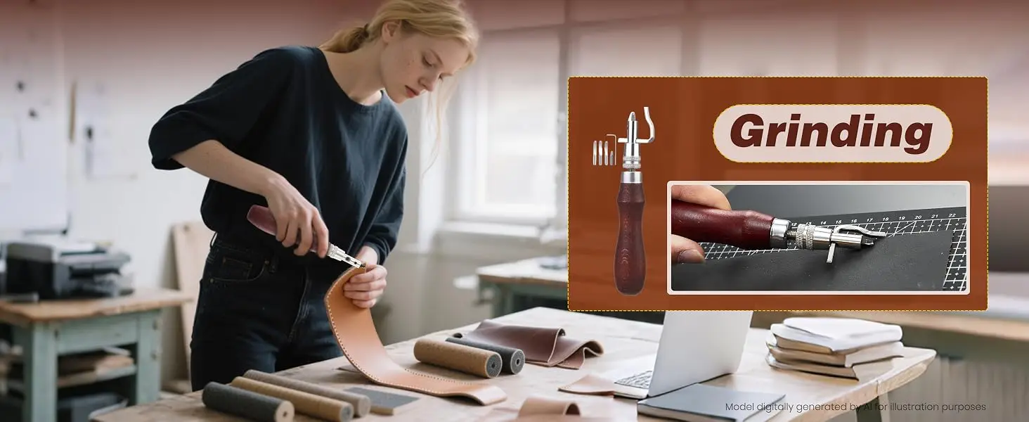 leather sewing kit leather punch tool leather stamping tools leather working kit