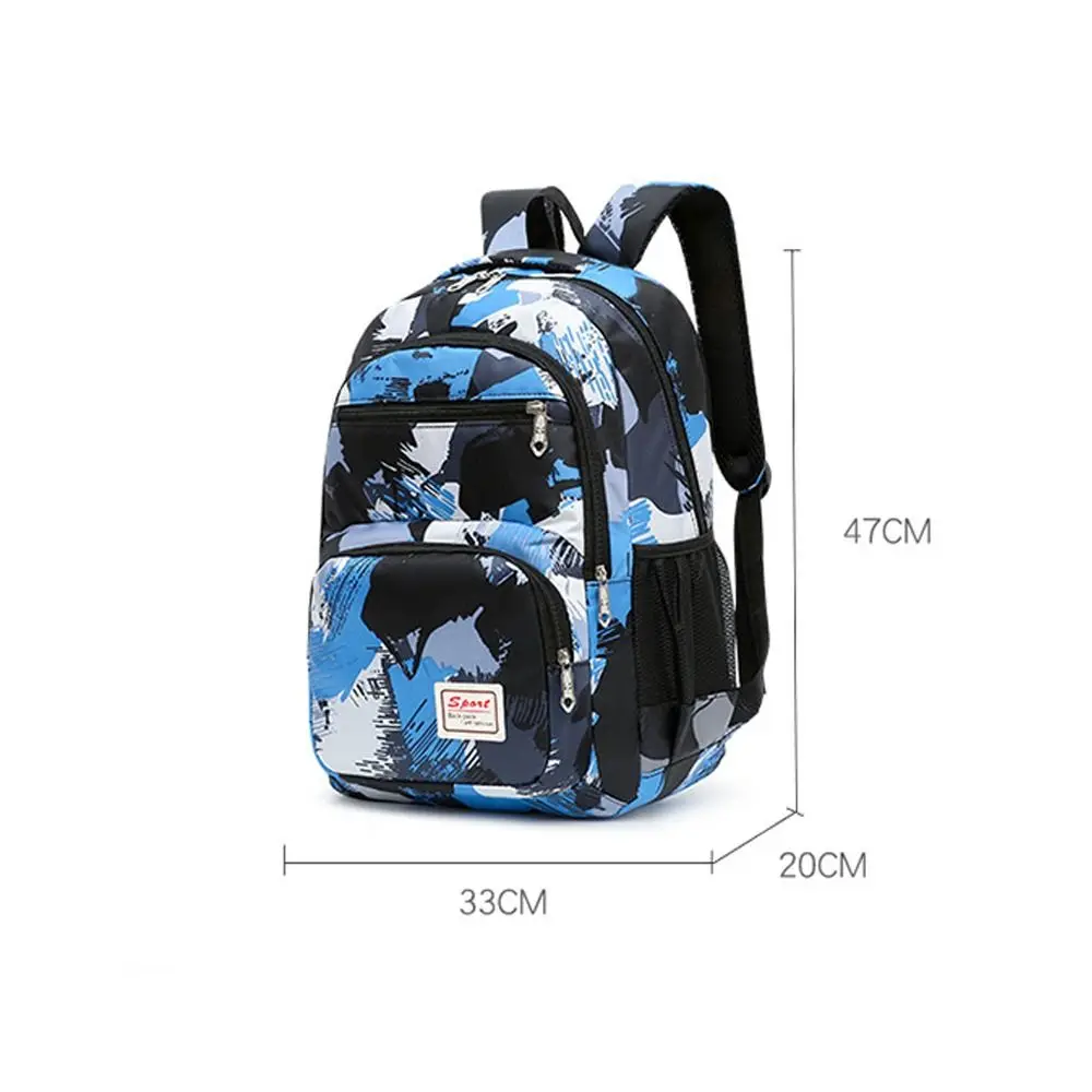 3Pcs Fashion Large-Capacity Backpack Set Middle Student Portable Lunchbox Multi functional Convenient Combination Bag