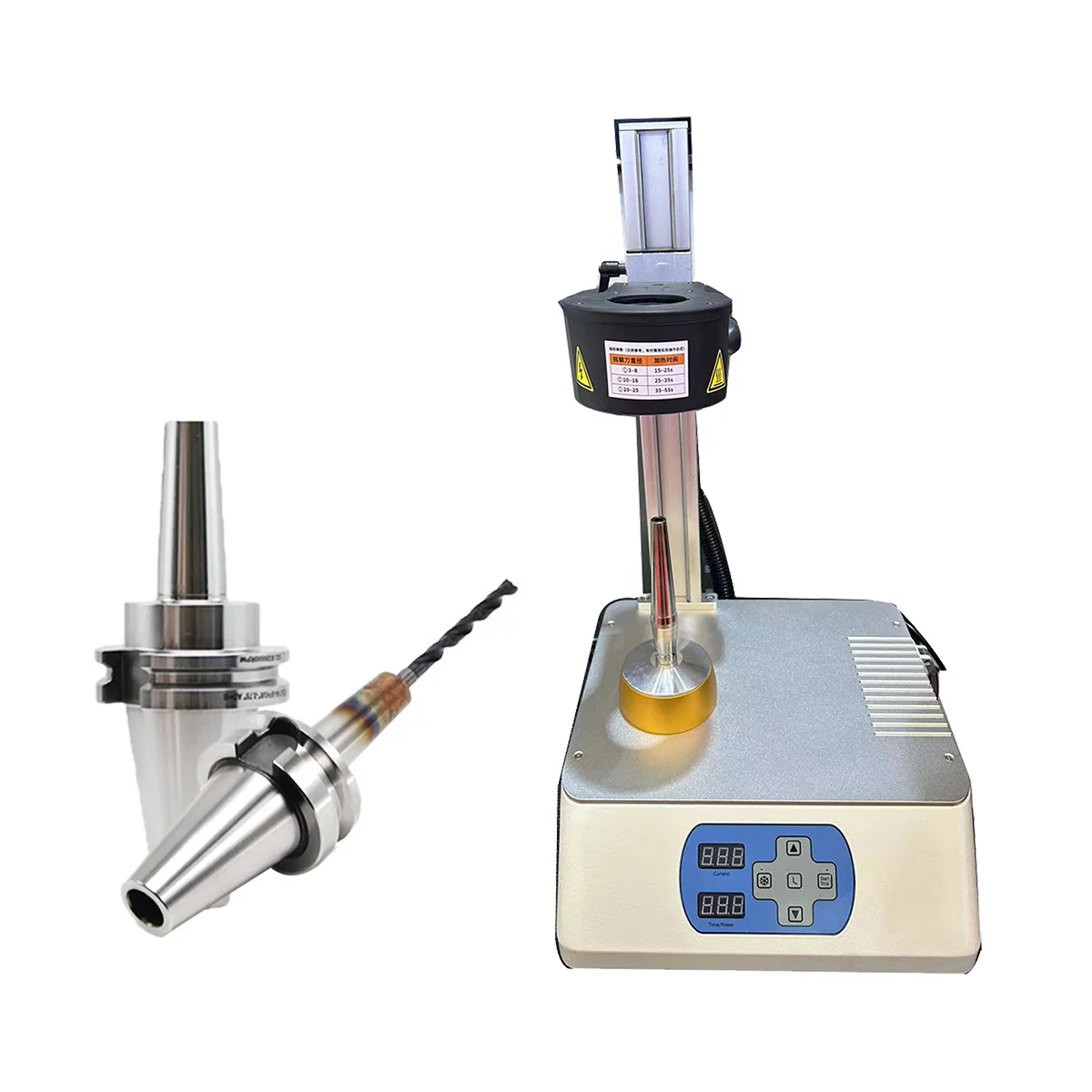 Hot Load Shrink Fit Processing Tool Electromagnetic Induction Shrink Fit Machine 220V Heating Equipment With PLC Core Components