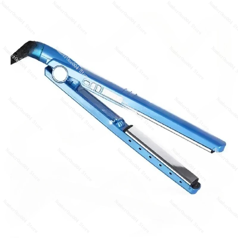 Straight hair curly hair dual-purpose portable small splint quick heating curling iron hair straightener