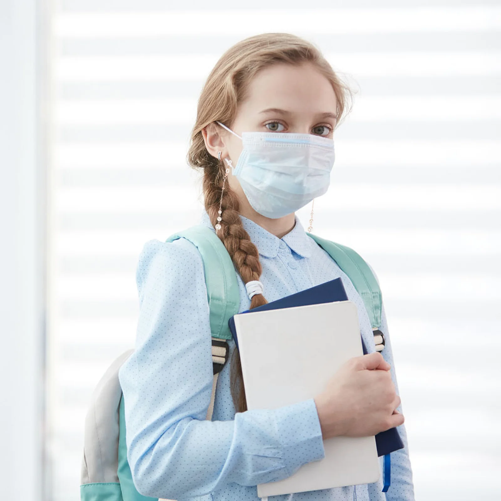 

1Pcs Spectacle Chain Copper Glasses Strap Lightweight Soft Surface Comfortable Fit for All Types of Eyewear Unisex Style