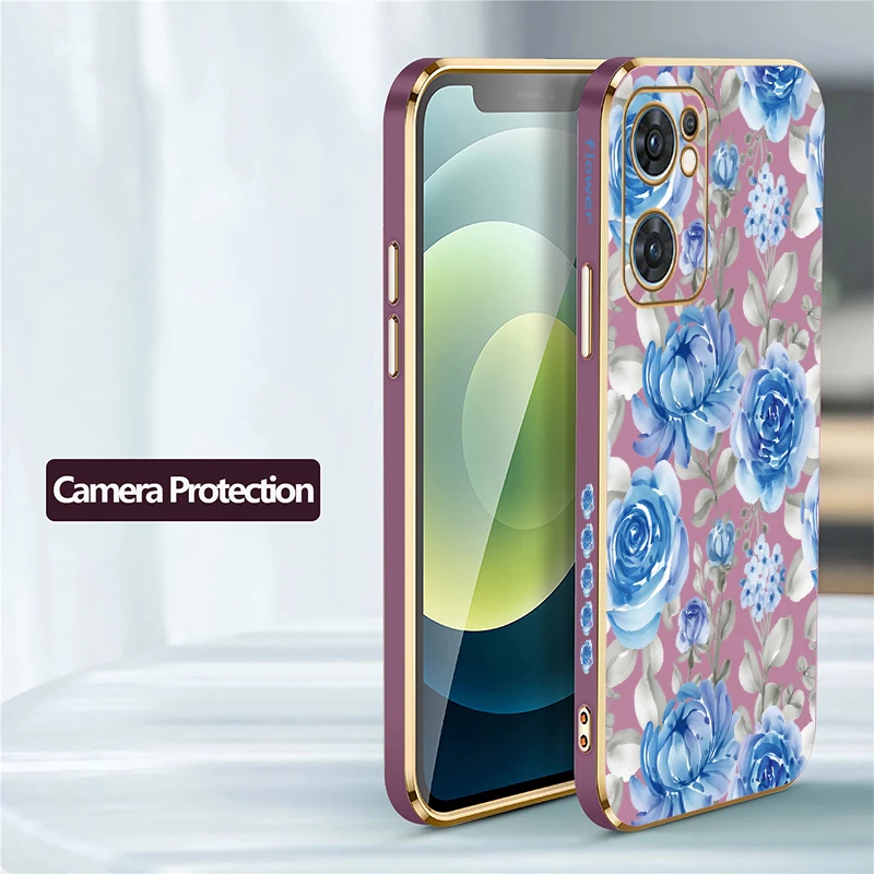 لينة بولي TPU زهرة طباعة جراب هاتف ل ممن لهم K10X K7X K9 البحث X5 X3 لايت K3 سيليكون للصدمات تصفيح زهرة طباعة الغطاء الخلفي