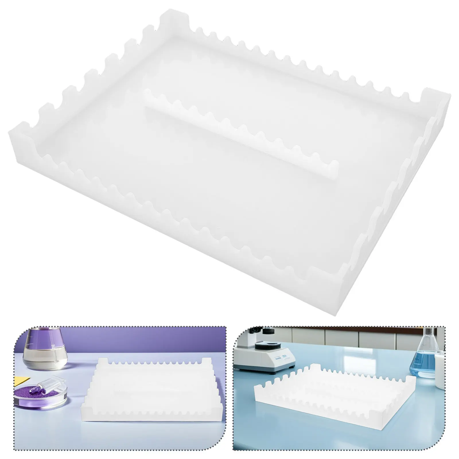 

Акриловая подставка для пипеток, многофункциональная прозрачная подставка для образцов, лабораторная сушилка, органайзер для пробирок, лабораторные принадлежности, серологические принадлежности