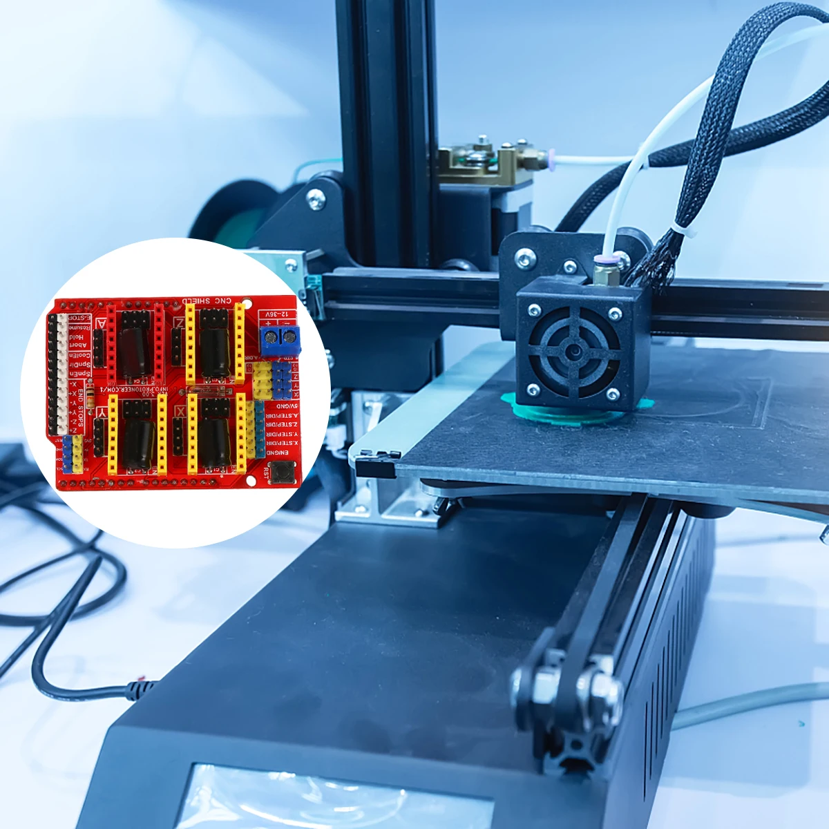 

2Pcs 3D Printer Expansion Board A4988 Engraver Driver Board for Cnc Stepper Motor Pwm Spindle 4- Control