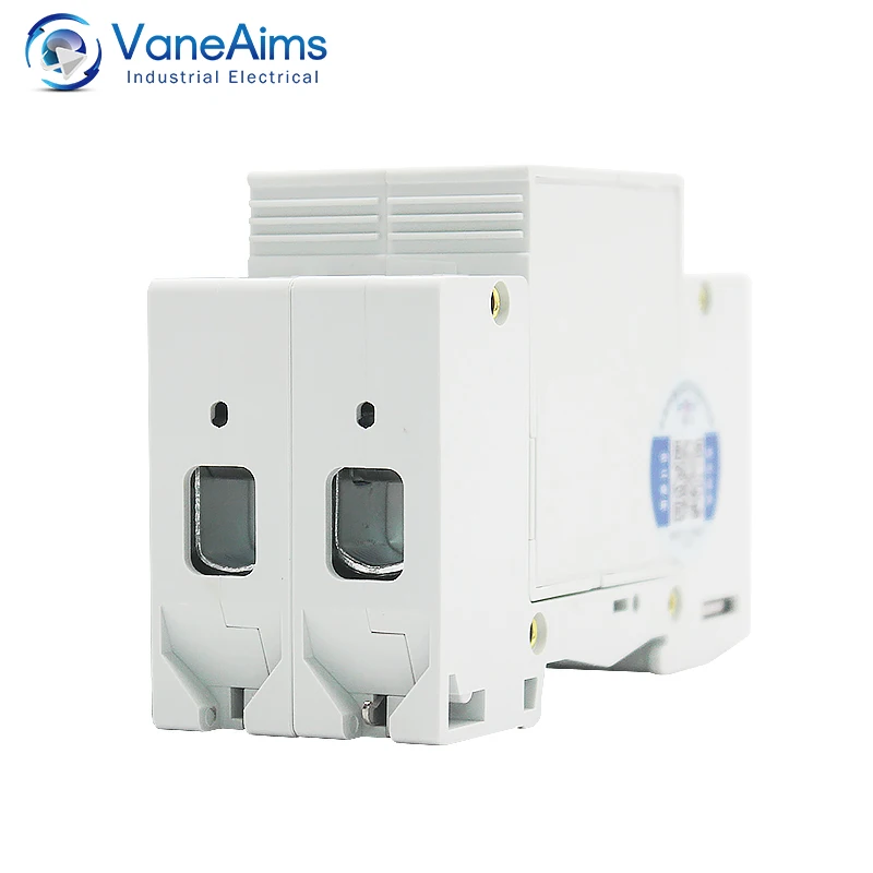 VaneAims AC SPD 2P 20KA~40KA 420V Solar PV Surge Protector Din Rail Mounting Protective Low-voltage Arrester Device for House