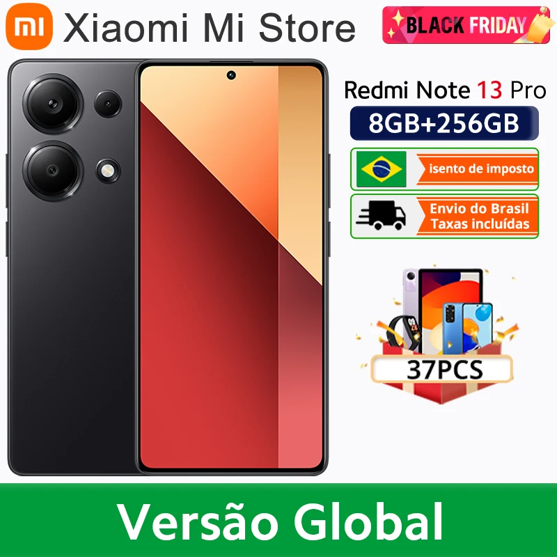 Global Version Xiaomi Redmi Note 13 Pro 4G MediaTek Helio G99-Ultra 200MP OIS Camera 67W Turbo Charging 6.67