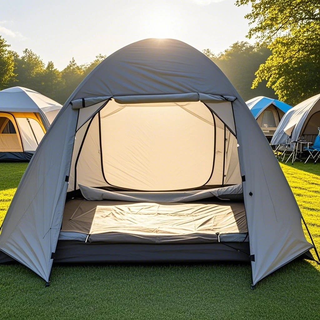 

2 Person Waterproof Camping Tent PU4000 210D Oxford Cloth Outdoor Backpacking Tent for Hiking Travel,Multi-Purpose Outdoor Tent