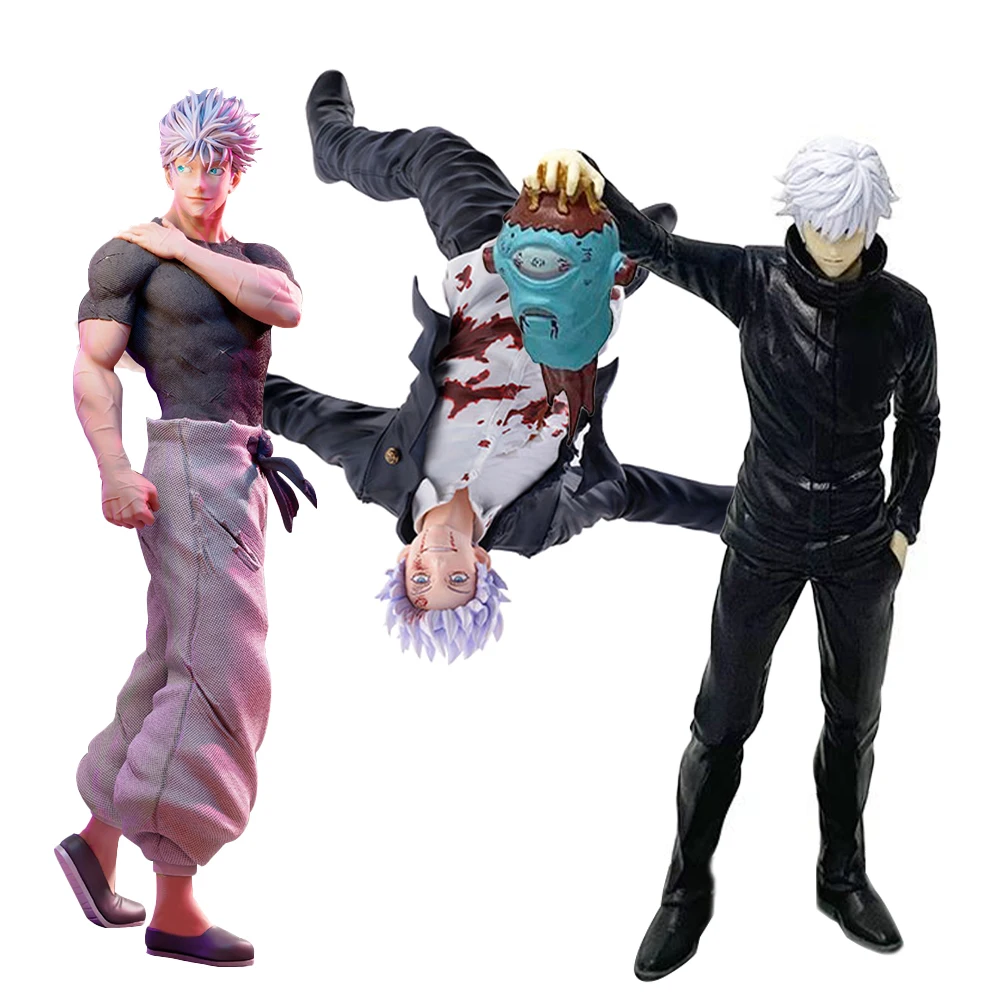 

Anime JJK Figure Gojo Satoru Action Figure Statue Model PVC Collectible Toy Desktop Ornament Fans Birthday Gift 10-18cm