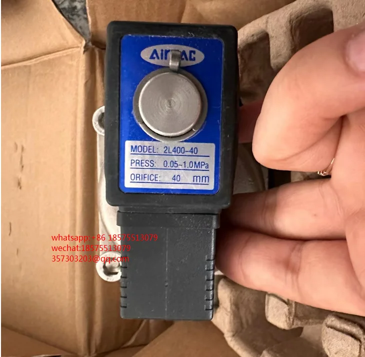 FOR Airtac 2L40040A Solenoid Valve AC220V PT Threaded Connection New Original  1 PIECE