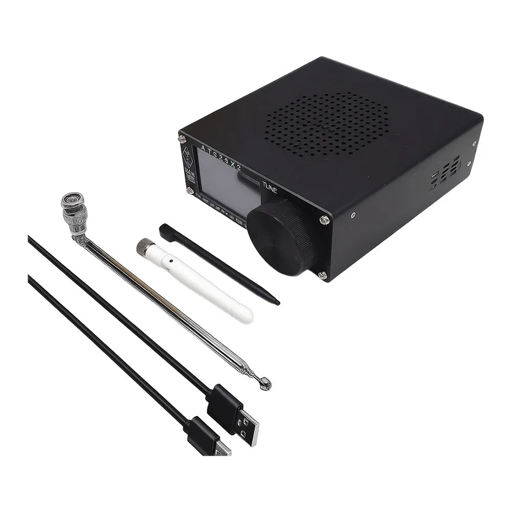 ATS25X2 Multi-Band Radio with WiFi Configuration For FM LW For MW SW For SSB Reception Aluminum Alloy Enclosure
