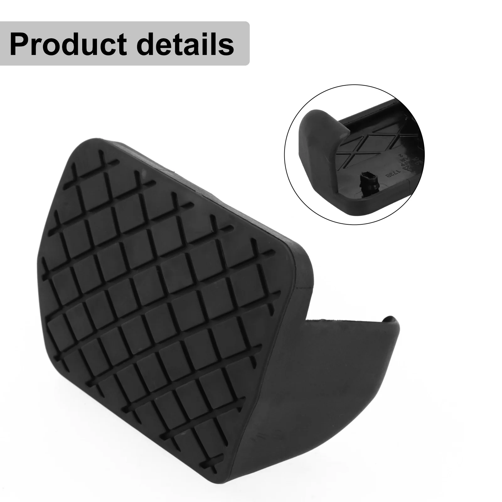 Easy To Install 1K0723173B Pedal Pad Black Pedal Cover Improves Driving Experience For Car Interior Upgrade For A3