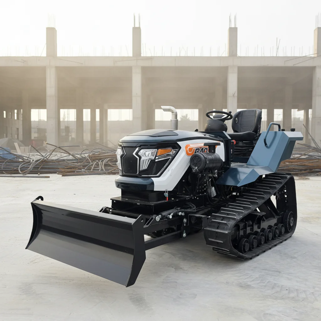 

Customize Small Crawler Tractor With Shovel Ditching Backfill Rotary Tools