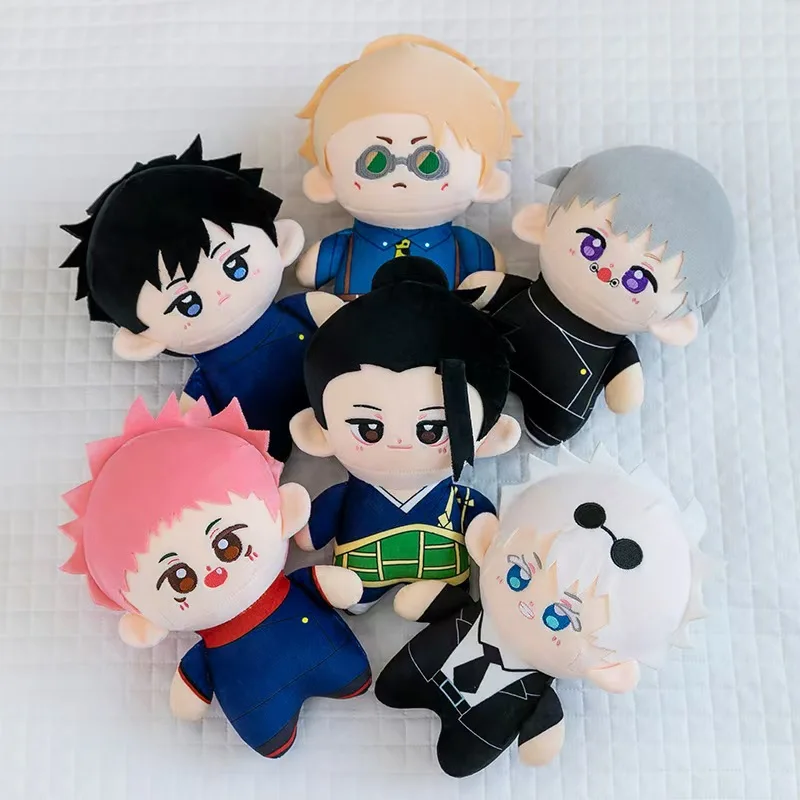 

Jujutsu Kaisen Anime Plush Kawaii Geto Suguru Fushiguro Plushie Cute Inumaki Gojo Satoru Okkotsu Yuta Doll для подарка на день рождения