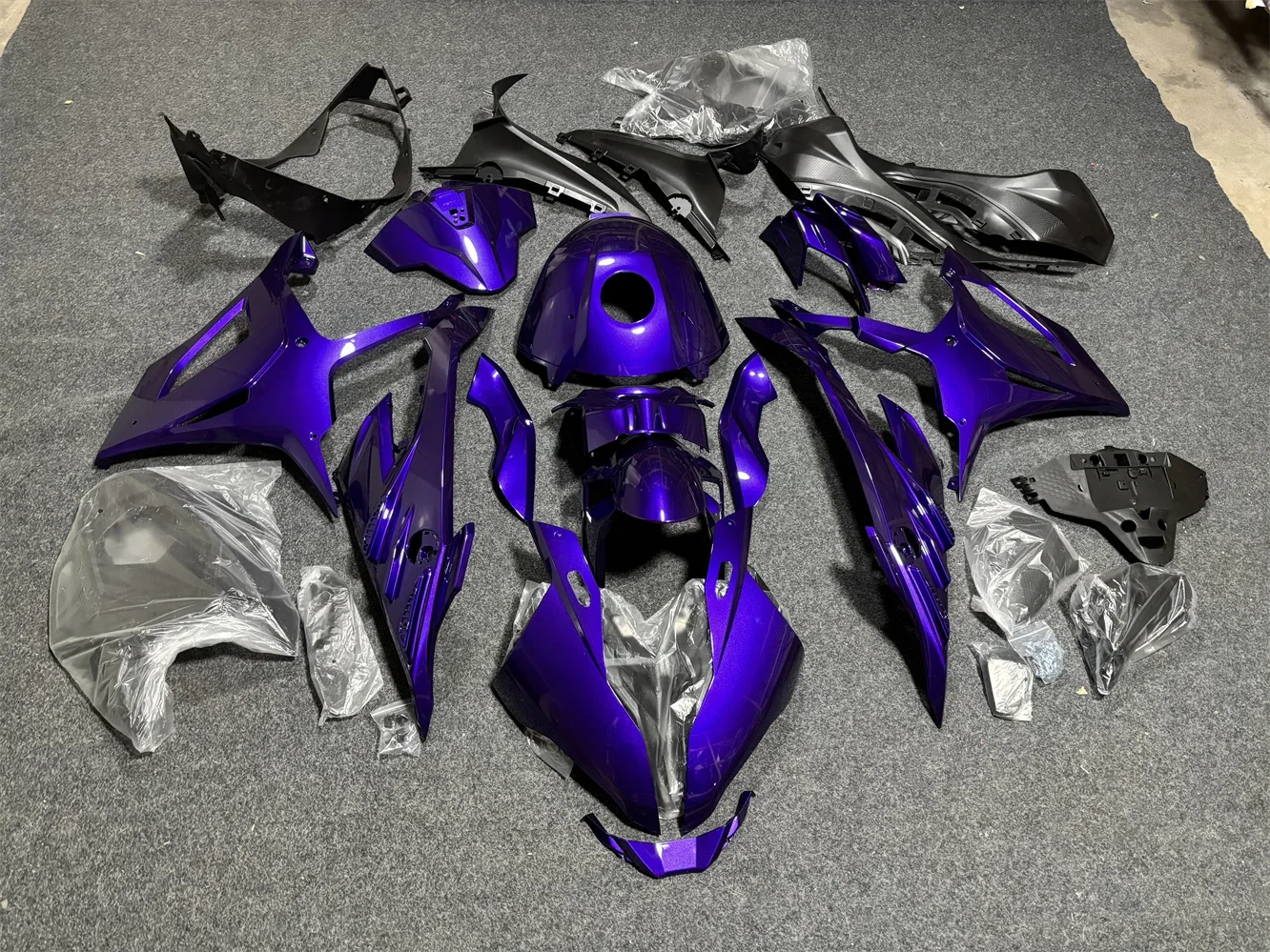 For BMW S1000RR S1000 RR 2023 Right Side Panels Air Ducts Air Deflector Kit Fairing Kit Motorcycle  Blue and purple