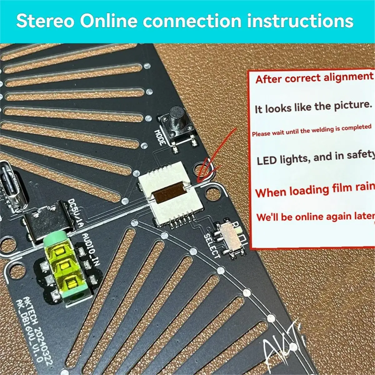 2-CH Retro Level Indicator 16-Bit Music Level Indicator Music Spectrum Display AGC Adaptive with Memory Function