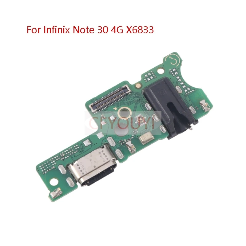 

For Infinix Note 30i X6716 / Note 30 4G X6833 / Note30 Pro X678B / Note 30 VIP X6710 USB Charging Board Dock Port Flex Cable