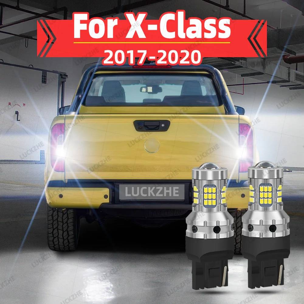 For Mercedes-Benz X-Class 470 Pickup LED Reverse Light Backup Bulb Reversing Lamp 2017 2018 2019 2020 White Ultra Bright Lights