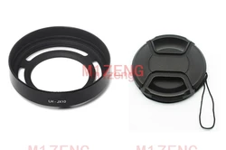 LH-X10 Metal Lens Hood+Filter Adapter Ring+52mm cap For Fujifilm fuji FinePix X10 x20 x30 camera black silver