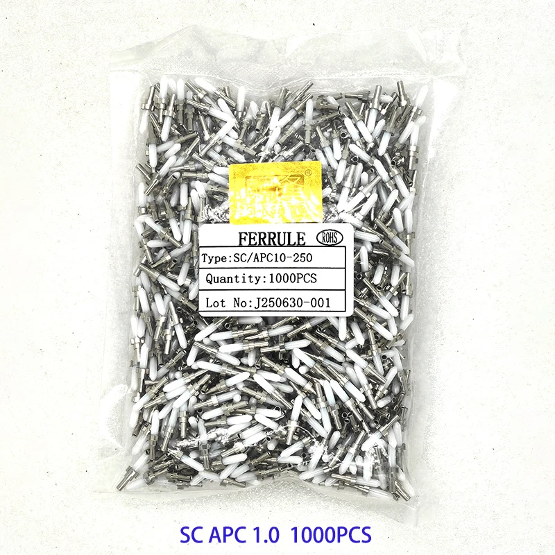 

1000 шт., оптическое волокно SC PC APC 2,0, одинарные/многорежимные быстрые разъемы, керамический сердечник, быстрое подключение, лучшая цена на заводе, оптовая продажа