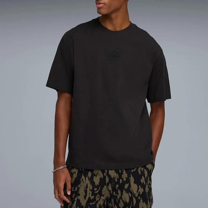 Puma Authentic New Year Men's Round Neck Breathable Loose Short Sleeve T-Shirt 634777-31