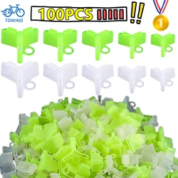 Newest 100-10PCS Fishing Hook Bonnets Three Hook Protective Cover Fishhook Protector Hook Guard Trident Hook Set Hook Guard Cap