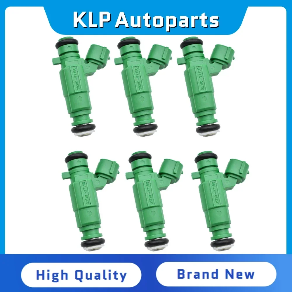 1/4/6Pcs New Fuel Injector For Sonato Snata Fe Tiburon Tucson Optima Sportage 2.5 2.7 L Hyundai Kia 3531037150 35310-37150