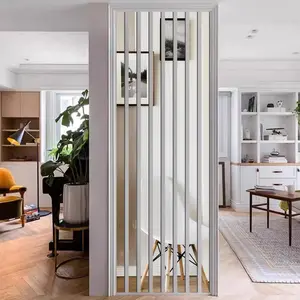 3D طويل مخطط معكوسة الجدار ملصق مع الذاتية اللصق الخصر خلفية التلفزيون الإطار جميل الخياطة الشريط الزخرفية مع 10 أحجام أفضل 8 إطار ملصق مرآة للمبيعات - No2